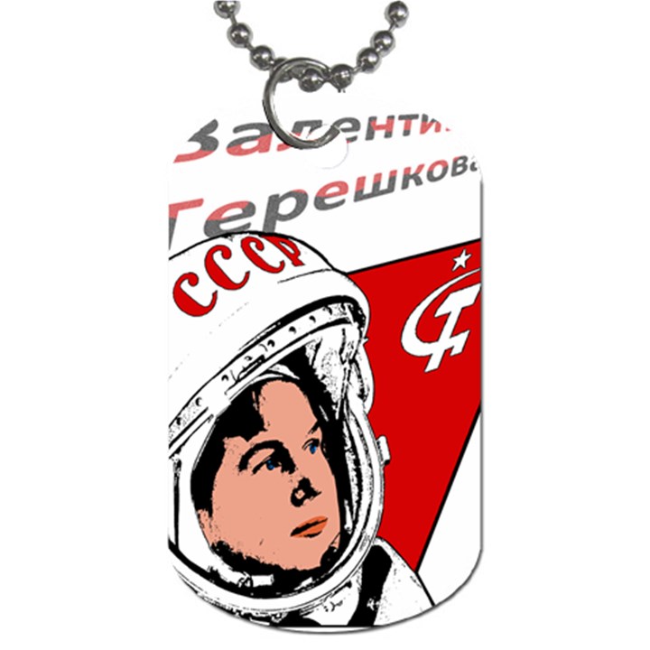 Valentina Tereshkova Dog Tag (Two Sides)