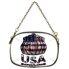 Usa Bowling  Chain Purses (one Side)  by Valentinaart