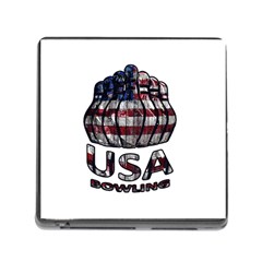 Usa Bowling  Memory Card Reader (square) by Valentinaart