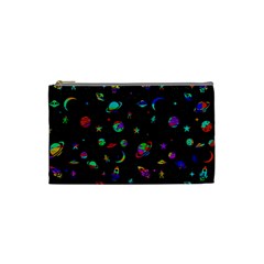 Space Pattern Cosmetic Bag (small) 