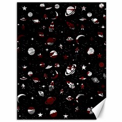 Space Pattern Canvas 36  X 48   by Valentinaart