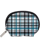 Plaid pattern Accessory Pouches (Small)  Front