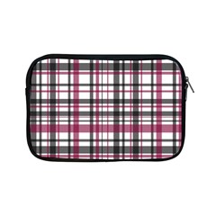 Plaid Pattern Apple Ipad Mini Zipper Cases by Valentinaart