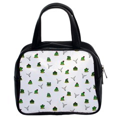 Cactus Pattern Classic Handbags (2 Sides)