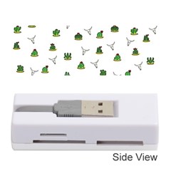 Cactus Pattern Memory Card Reader (stick)  by Valentinaart