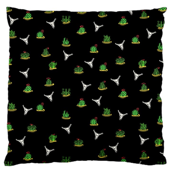 Cactus pattern Large Cushion Case (Two Sides)