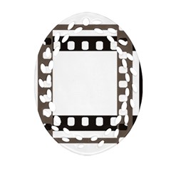 Frame Decorative Movie Cinema Oval Filigree Ornament (two Sides) by Nexatart