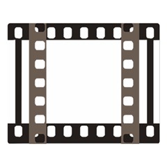 Frame Decorative Movie Cinema Double Sided Flano Blanket (large) 