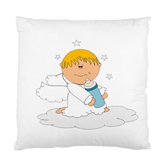 Angel Baby Bottle Cute Sweet Standard Cushion Case (one Side) by Nexatart