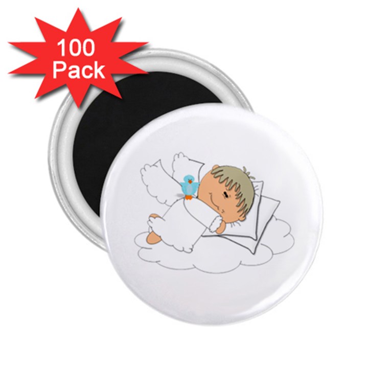 Sweet Dreams Angel Baby Cartoon 2.25  Magnets (100 pack) 