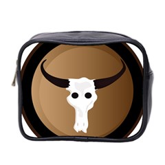 Logo The Cow Animals Mini Toiletries Bag 2-side by Nexatart