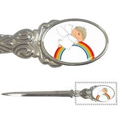 Angel Rainbow Cute Cartoon Angelic Letter Openers by Nexatart