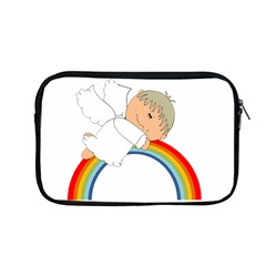 Angel Rainbow Cute Cartoon Angelic Apple Macbook Pro 13  Zipper Case by Nexatart