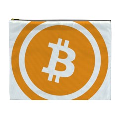 Bitcoin Cryptocurrency Currency Cosmetic Bag (XL)