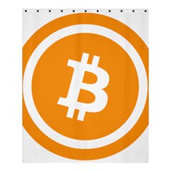 Bitcoin Cryptocurrency Currency Shower Curtain 60  X 72  (medium)  by Nexatart