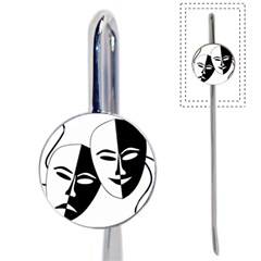 Theatermasken Masks Theater Happy Book Mark by Nexatart