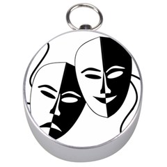 Theatermasken Masks Theater Happy Silver Compasses by Nexatart