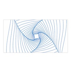 Spirograph Pattern Drawing Design Satin Shawl