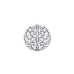 Brain Mind Gray Matter Thought 1  Mini Magnets by Nexatart