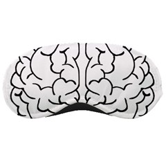 Brain Mind Gray Matter Thought Sleeping Masks by Nexatart