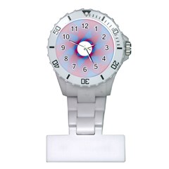 Spirograph Pattern Drawing Design Plastic Nurses Watch by Nexatart