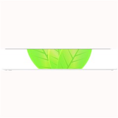 Leaves Green Nature Reflection Small Bar Mats