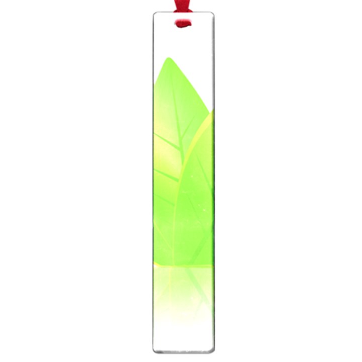 Leaves Green Nature Reflection Large Book Marks