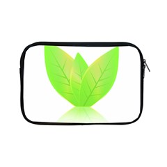 Leaves Green Nature Reflection Apple Ipad Mini Zipper Cases