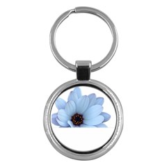 Daisy Flower Floral Plant Summer Key Chains (round)  by Nexatart