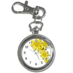 Flowers Spring Yellow Spring Onion Key Chain Watches by Nexatart