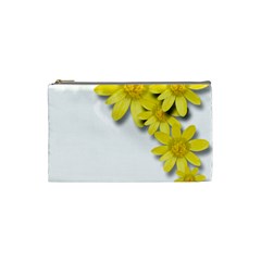 Flowers Spring Yellow Spring Onion Cosmetic Bag (small) 