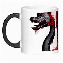 Dragon Black Red China Asian 3d Morph Mugs by Nexatart