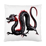 Dragon Black Red China Asian 3d Standard Cushion Case (Two Sides) Back