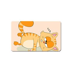 Even Cat Hates Monday Magnet (name Card) by Catifornia