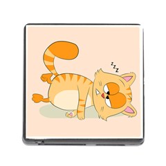 Even Cat Hates Monday Memory Card Reader (square) by Catifornia