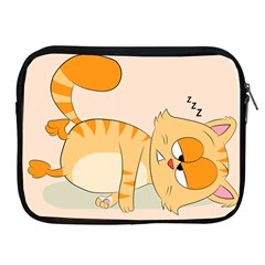 Even Cat Hates Monday Apple Ipad 2/3/4 Zipper Cases by Catifornia