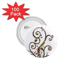 Scroll Magic Fantasy Design 1.75  Buttons (100 pack) 