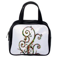 Scroll Magic Fantasy Design Classic Handbags (One Side)