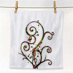 Scroll Magic Fantasy Design Face Towel