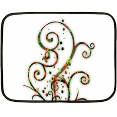 Scroll Magic Fantasy Design Fleece Blanket (mini)