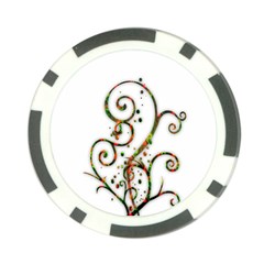 Scroll Magic Fantasy Design Poker Chip Card Guard (10 pack)