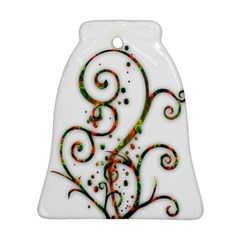Scroll Magic Fantasy Design Ornament (bell) by Nexatart