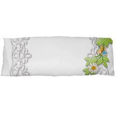 Scrapbook Element Lace Embroidery Body Pillow Case (dakimakura) by Nexatart