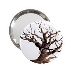 Tree Isolated Dead Plant Weathered 2 25  Handbag Mirrors by Nexatart