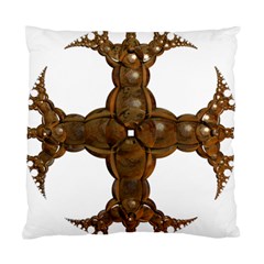 Cross Golden Cross Design 3d Standard Cushion Case (one Side) by Nexatart