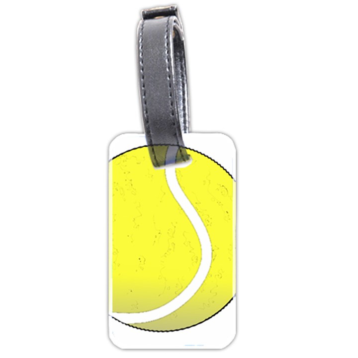 Tennis Ball Ball Sport Fitness Luggage Tags (Two Sides)