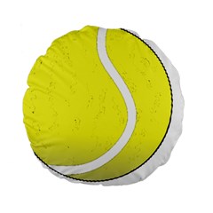 Tennis Ball Ball Sport Fitness Standard 15  Premium Round Cushions by Nexatart