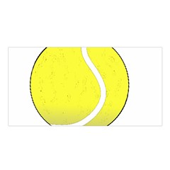 Tennis Ball Ball Sport Fitness Satin Shawl by Nexatart