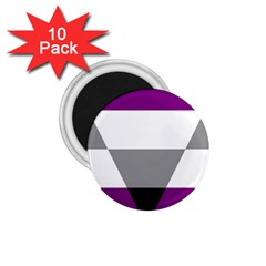 Aegosexual Autochorissexual Flag 1 75  Magnets (10 Pack)  by Mariart