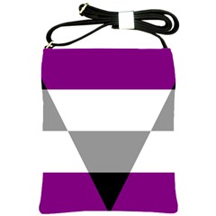 Aegosexual Autochorissexual Flag Shoulder Sling Bags by Mariart